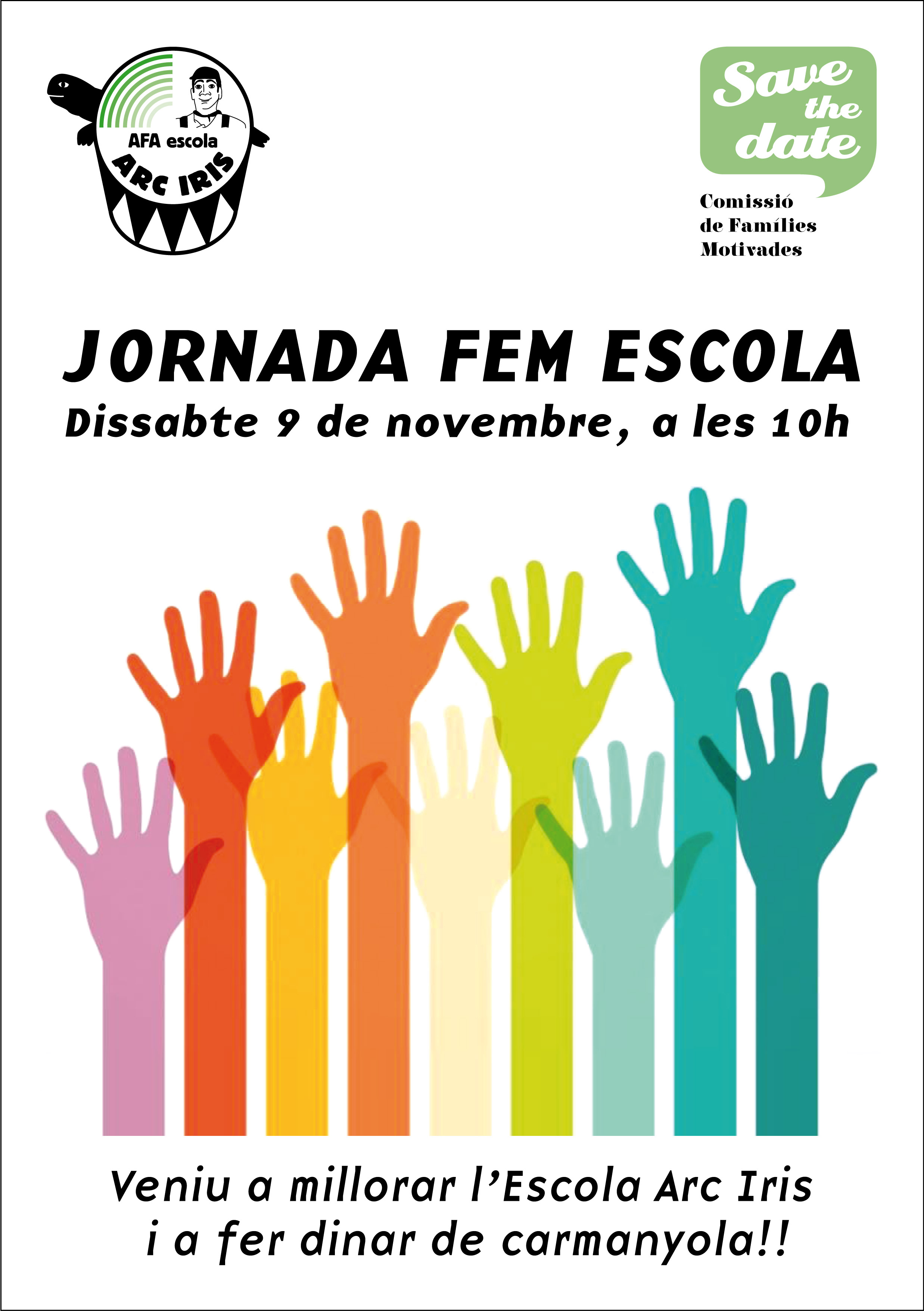 Jornada fem escola afa arc iris ampa arc iris